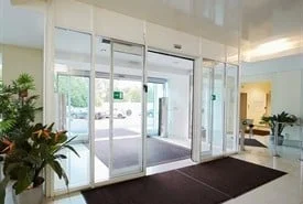 Automatic Sliding Glass Door Front Glass Sliding Door