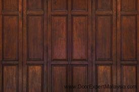 Commercial Exterior Wooden Door Design 1