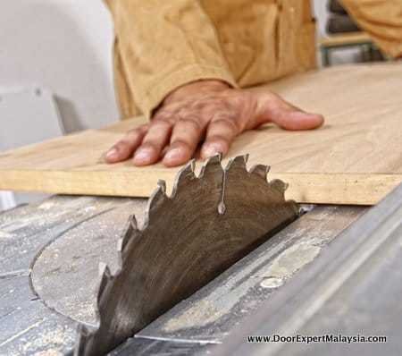 Solid Wood Back Door Malaysia Good Workmanship At