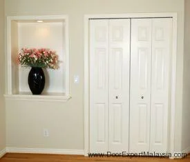 Double Leaf Folding Wooden Door Malaysia Folding Wooden Door