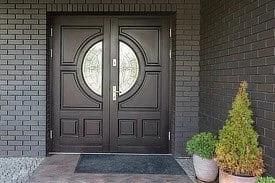 Wooden Front Door with Glass Malaysia Composite Door - Wooden Door with Glass