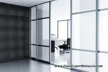 Office French Aluminium Sliding Door Malaysia Office Aluminium Sliding Door