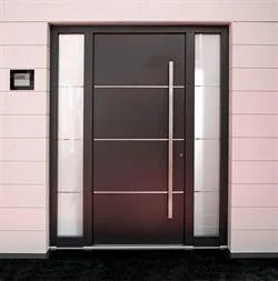 Front Wood Door Malaysia Double Glazed Wooden Door