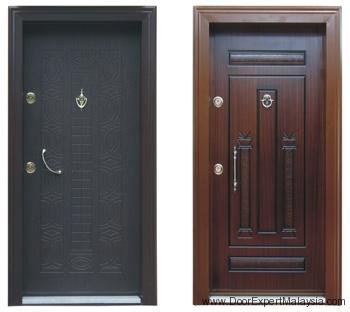 Security Wooden Door for Front Door