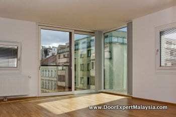 Sliding Door Malaysia High Quality Aluminium Sliding Glass Door