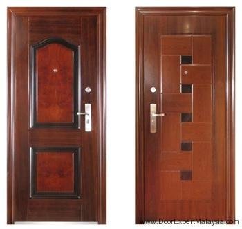 Wooden Security Door 2 Malaysia Solid Wooden Door Design